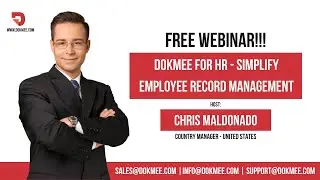 FREE Webinar!!! | Dokmee For HR - Simplify Employee Record Management