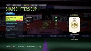 FIFA 22 - NICE Shapeshifters Cup 2 player pick reward & 85+ Player Pick
