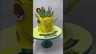 Pokemon edition cake.!.😺🎉🎂