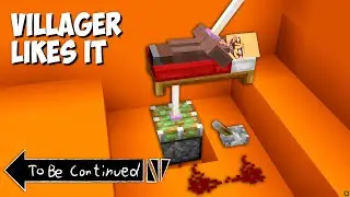 VILLAGER LIKES IT😂 - Meow Meow Meow Minecraft Meme !