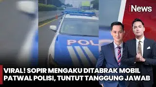 Mobil Patwal Polisi Diduga Tabrak Mobil Warga, Sopir Minta Tanggung Jawab | iNews Pagi 15/1