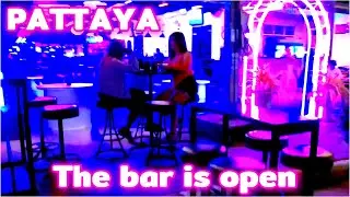 Pattaya Walk, Soi 9, Bar, Reopen, Tree Town Night Market, Soi Buakhao, Bua Khao Market, at night,