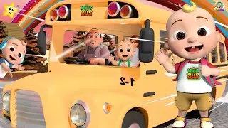 [ 2 MINUTE LOOP ] Wheels on the Bus Baby songs Nursery Rhymes Kids Songs | Several Version LullaBus