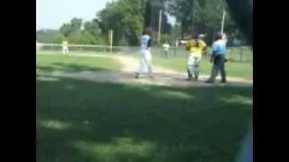 John Dameron. Class of 2011. Running to First.