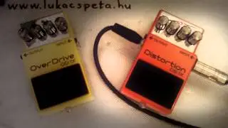 BOSS DS-1X Distortion (Peta Luk&aacute;cs)