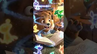 Bedtime Story Magic!🐻📖#viral #shorts #ytshorts #youtubeshorts #kidsstory #cartoon  #animation #cute