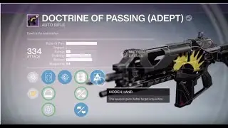 GOD ROLL, doctrine of passing