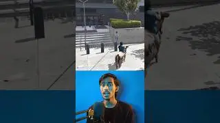 GTA 5 20 Steps Challenge Can I Steal a Police Car 😱 #gta5 #gtashorts