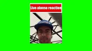 Live Alonso reaction meme green screen