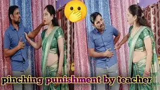 Teacher punished student | underarm pinching punishment | student teacher punishment | 