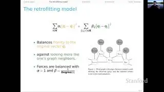 Retrofitting | Stanford CS224U Natural Language Understanding | Spring 2021