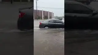 Flash Flooding NOW in South Houston, Texas &ndash; Shocking Live Footage!