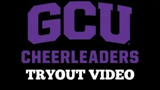 2023-24 GCU cheer tryout video