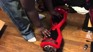 Lamborghini hoverboard unboxing