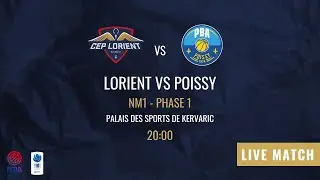 NM1 : CEP LORIENT BREIZH BASKET vs POISSY BASKET