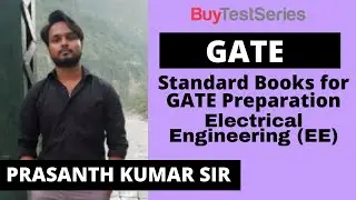 GATE Standard Books for GATE Preparation Electrical Engineering (EE) lecture by Prasanth Kumar