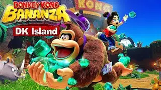 Donkey Kong Bananza DLC DK Island - Full Game Walkthrough (4K)