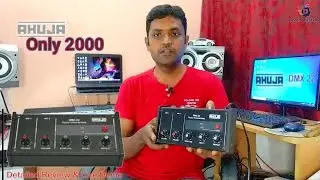 AHUJA DMX--22 Digital Echo mixer Demonstration in Tamil / JOSHUA CREATORS