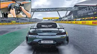F1 2022 - Mercedes-AMG GT Gameplay in RAIN (PC) | 4K RAY TRACING
