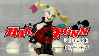Harley quinn figure review - dc full power modeling figure harley quinn comic color version