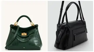 Fabulous 😍 stylish leather handbag ideas #fashion #leatherdesign 
