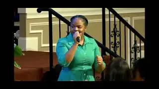 Bishop Robert N. Fortson Sr. singing “I’m So Glad Jesus Lifted Me” | mic toss to Princess Rogers