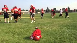 Talking with Kamiakin football coach Scott Biglin