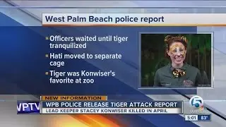 WPB police release tiger attack report