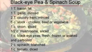 Virginia Farm Bureau - Chef Maxwell's Kitchen - Black-eyed Pea Soup