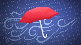 Rain Sounds with Wind Blowing White Noise ☔ 💨10 Hours Sleep Sounds