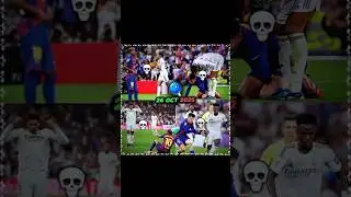 El Clasico is getting back its lost aura....☠️🗿