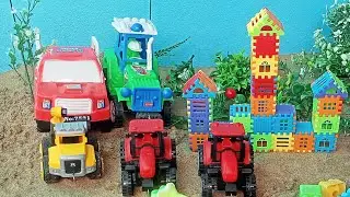 RC Dump Truck, Bridge Construction over Water, Bridge construction over River