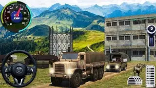 Offroad Army Transport | Android Gameplay | 3D Military Truck Simulator 2024