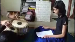 Priyadarshini Dutta and Sumit Datta - song practice session