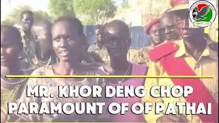 Mr. Khor Deng Chop, the Paramount Chief of Pathai