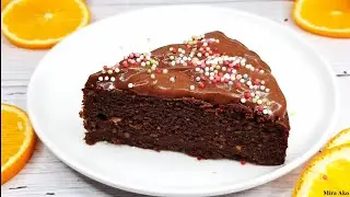 The Best Vegan Christmas Cake- It's GLUTEN-FREE  & SUGAR-FREE | ASMR