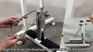 Hydraulic transfer lift installation video 001