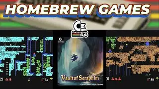 Vault of Seraphim - New Commodore 64 Game 2026