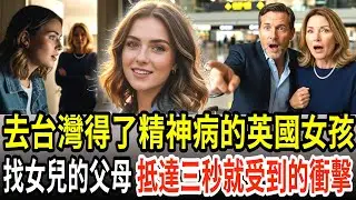 去台灣得了精神病的英國美女!瘋女兒找到台灣的英國父母,抵達三秒就受到的衝擊!為什麼一去台灣就會變這樣?