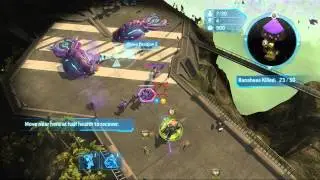 Halo Wars - Mission 6 Dome Of Light Complete Skull + Black Box Locations Walkthrough HD