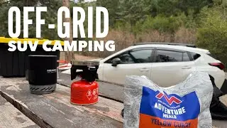 Off-Grid SUV Camping Goat Hill, Eagle Nest, Colorado Springs