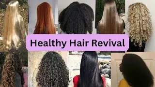 Healthy Hair Revival: How to Grow Long & Healthy Hair Fast 🌸✨🪮