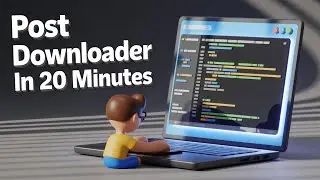 I Built an Instagram & Twitter Post Downloader in 20 Minutes (Node.js Express Tutorial)