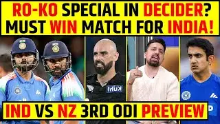 Rohit - Virat Special in the Decider? Must-Win Match for India! IND vs NZ 3rd Match Preview #virat