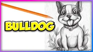 How to Draw a Cute French Bulldog 🐶 | Step-by-Step Easy Tutorial
