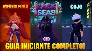 Kage Seas | NOVO JOGO | Guia Iniciante Completo + Tutorial Todas Spec, Espadas e Estilos #kageseas