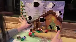 Minecraft event calendar, part five ￼#Lego #Christmas #Minecraft ￼￼