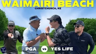 Yes Life take on The PGA at Waimairi Beach Golf Club | Course 23 of 378 | New Zealand