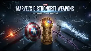 Top 5 Strongest Marvel Weapons by Tinyhero Tales #trendingshorts #marvel #avengers 
