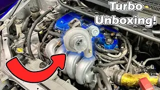 Unboxing The 1zz Corolla's New Turbo Kit!
